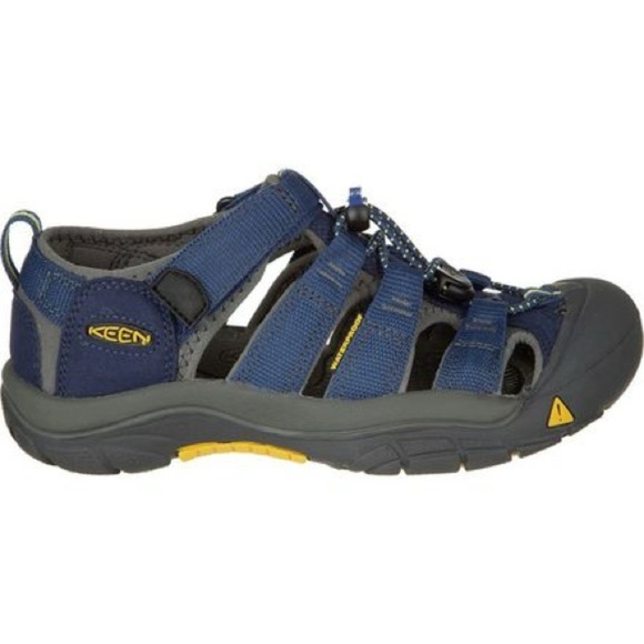 KEEN Boy’s Newport H2 Waterproof Athletic Hiking Sandals - Size 4 - Picture 1 of 5